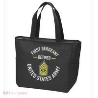 First Sergeant 1sg Retired Army Military Retirement Gifts Tote Bag thumb 3