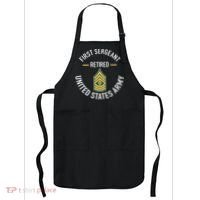 First Sergeant 1sg Retired Army Military Retirement Apron thumb 0