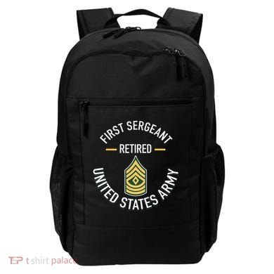 First Sergeant 1sg Retired Army Military Retirement Backpack