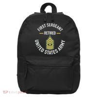 First Sergeant 1sg Retired Army Military Retirement 16 in Basic Backpack thumb 0