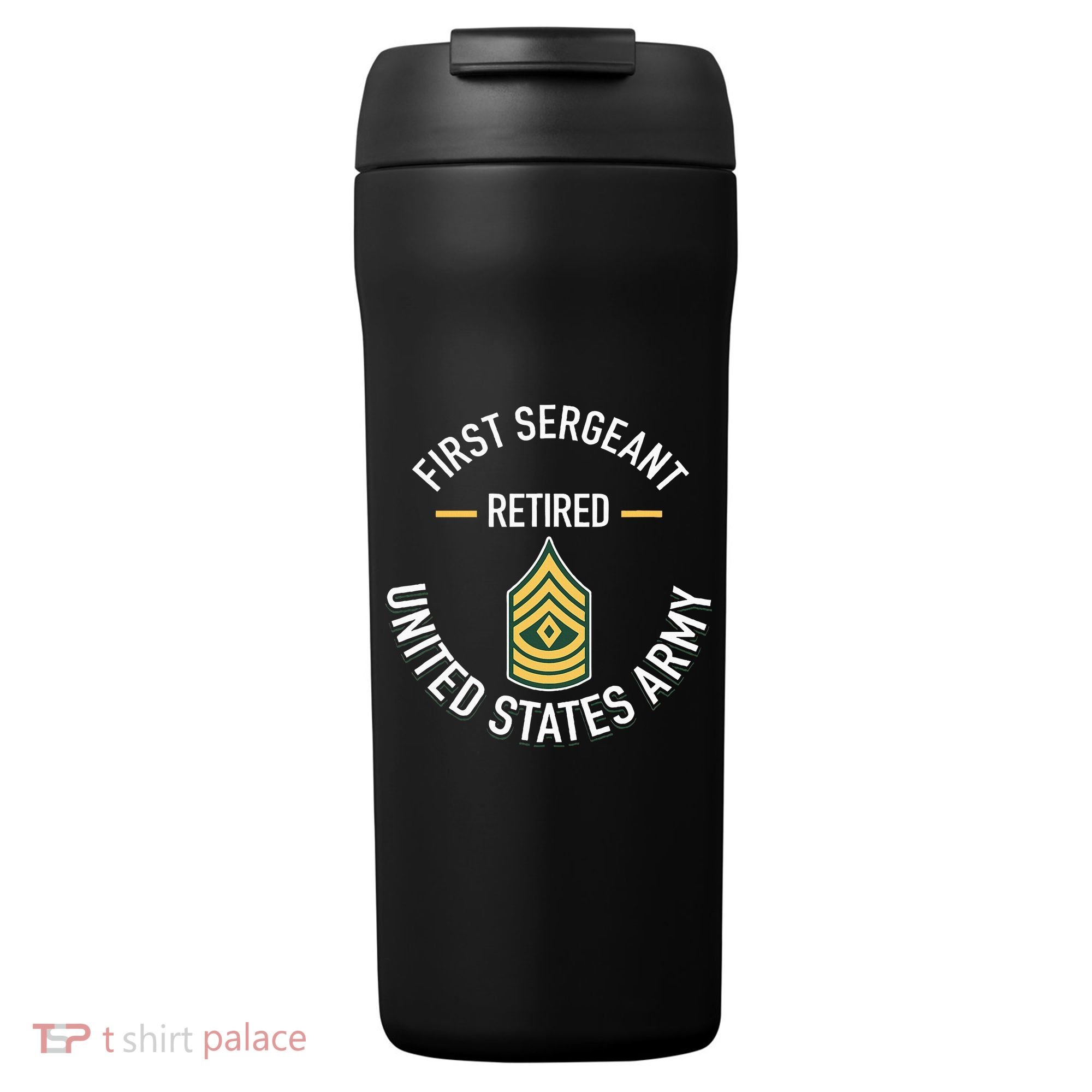 First Sergeant 1sg Retired Army Military Retirement 24oz Duet Stainless Steel Tumbler