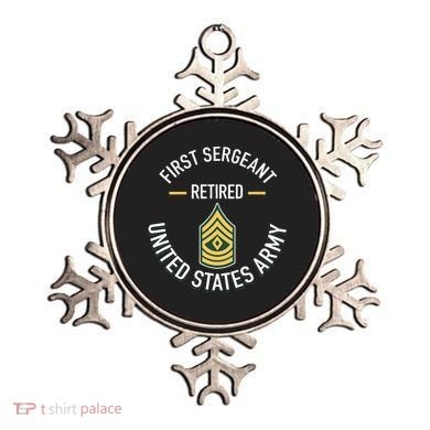 First Sergeant 1sg Retired Army Military Retirement Ornament