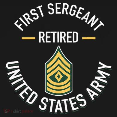 First Sergeant 1sg Retired Army Military Retirement Ornament