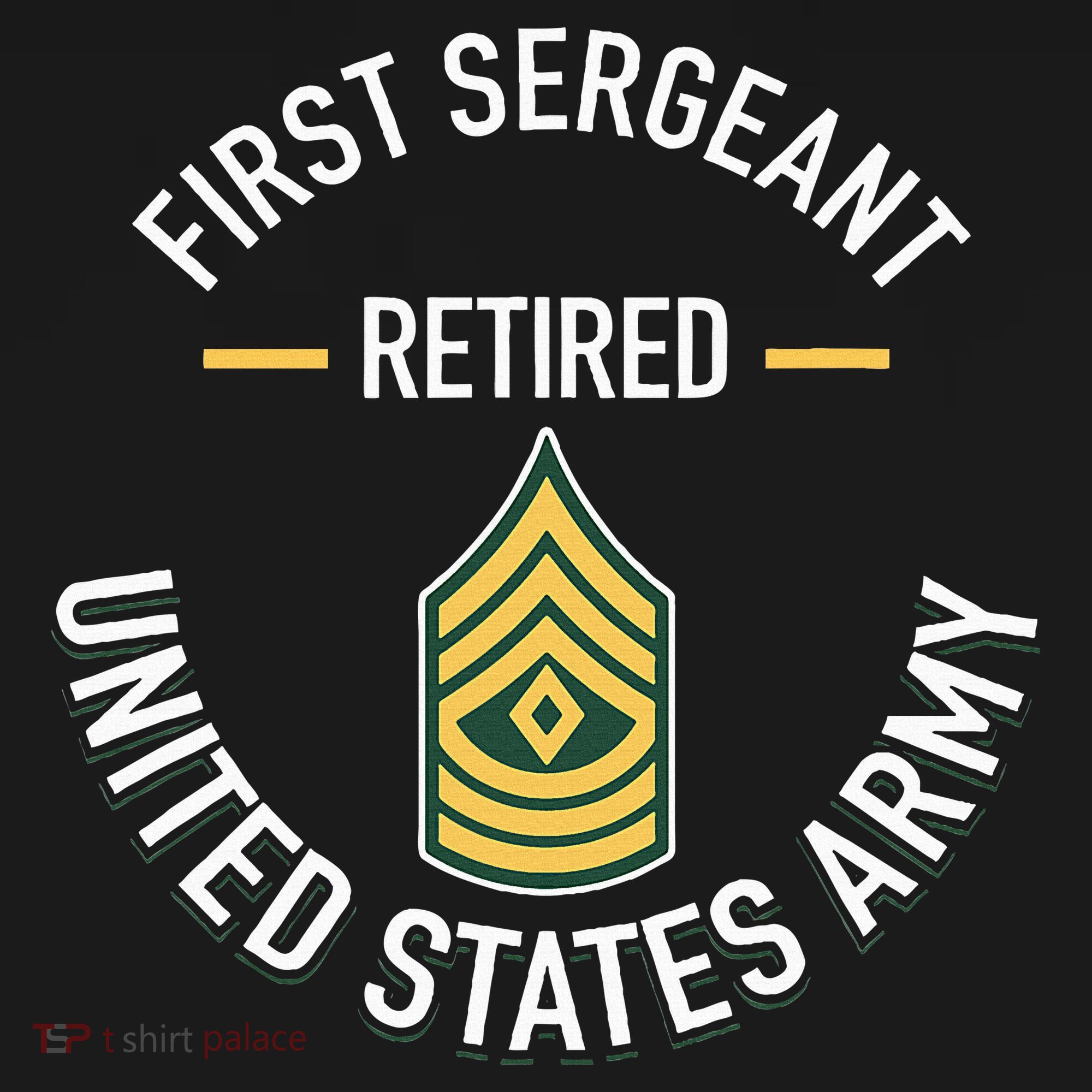 First Sergeant 1sg Retired Army Military Retirement Wool Snapback Cap