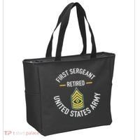 First Sergeant 1sg Retired Army Military Retirement Tote Bag thumb 2