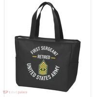 First Sergeant 1sg Retired Army Military Retirement Tote Bag thumb 3