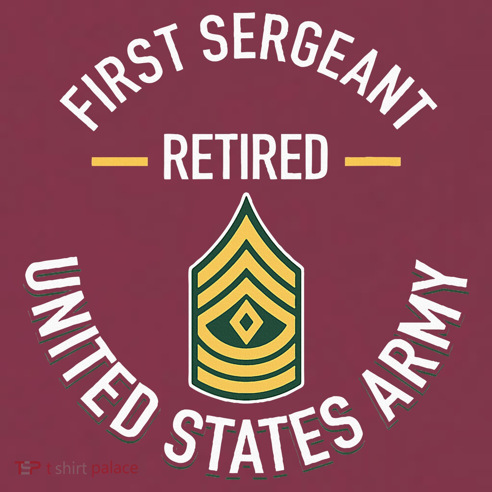 First Sergeant 1sg Retired Army Military Retirement 16oz Travel Tumbler