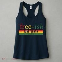 Freeish Since 1865 Juneteenth Black Freedom 1865 Women's Tank Top thumb 3
