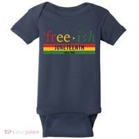 Freeish Since 1865 Juneteenth Black Freedom 1865 Baby Bodysuit thumb 0