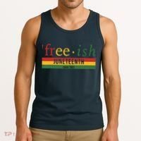 Freeish Since 1865 Juneteenth Black Freedom 1865 Tank Top thumb 3