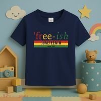 Freeish Since 1865 Juneteenth Black Freedom 1865 Toddler T-Shirt thumb 3