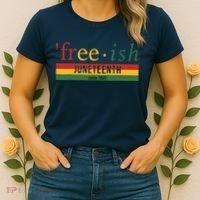 Freeish Since 1865 Juneteenth Black Freedom 1865 Women's T-Shirt thumb 2