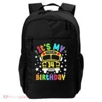 Funny School 14th Birthday Party School Bus Teacher Student Backpack thumb 0