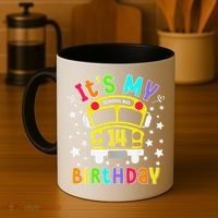 Funny School 14th Birthday Party School Bus Teacher Student Coffee Mug thumb 4