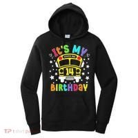 Funny School 14th Birthday Party School Bus Teacher Student Women's Hoodie thumb 0