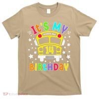 Funny School 14th Birthday Party School Bus Teacher Student T-Shirt thumb 0
