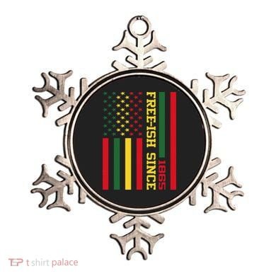 Freeish Since 1865 Juneteenth Black History Flag African Ornament