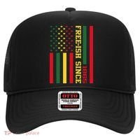 Freeish Since 1865 Juneteenth Black History Flag African Hat thumb 0