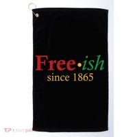 Freeish since 1865 Golf Towel thumb 0