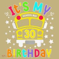 Funny School 30th Birthday Party School Bus Teacher Student Sweatshirt thumb 2