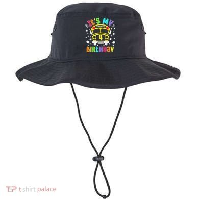 Funny School 4th Birthday Party School Bus Teacher Student Bucket Hat