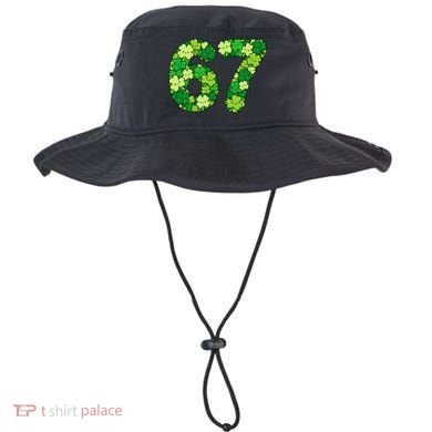 Funny Shamrock 67 St Patrick's Day 6-7 Meme Bucket Hat