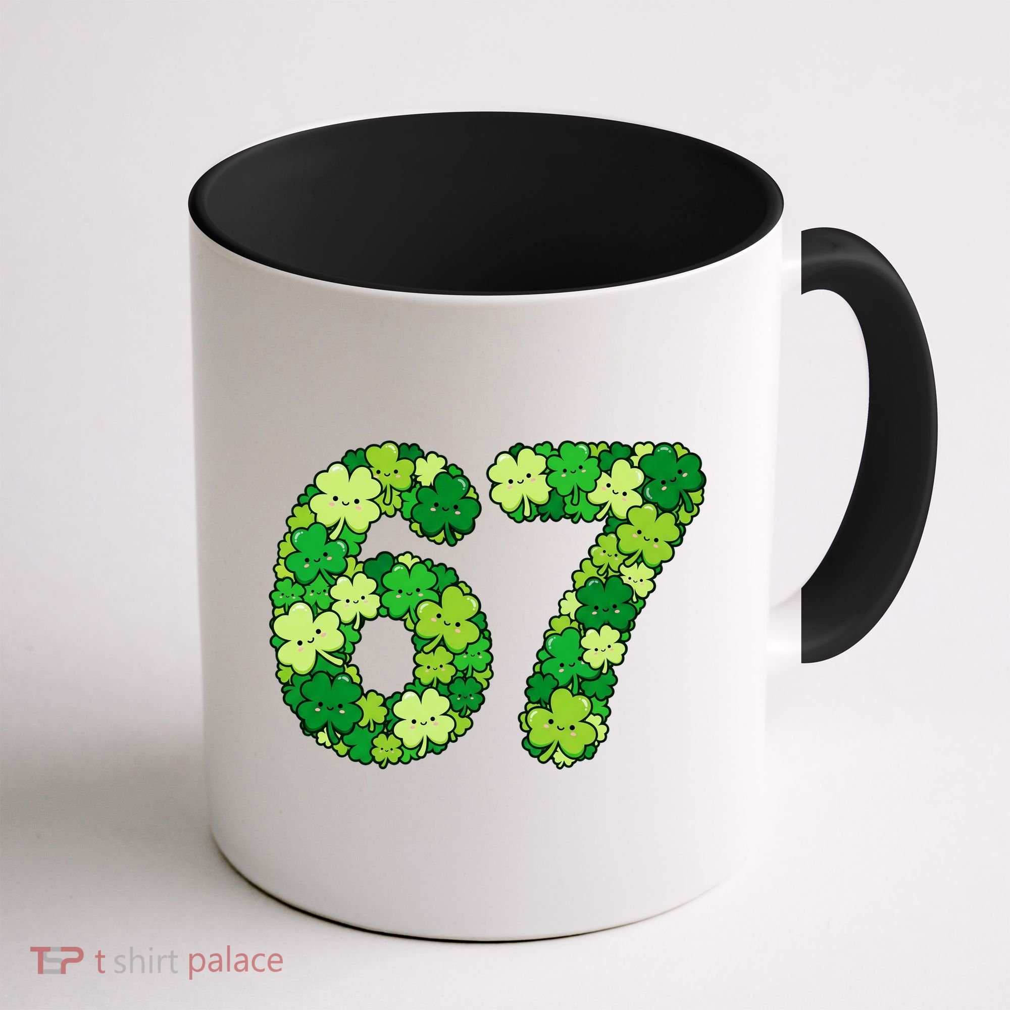 Funny Shamrock 67 St Patrick's Day 6-7 Meme Coffee Mug