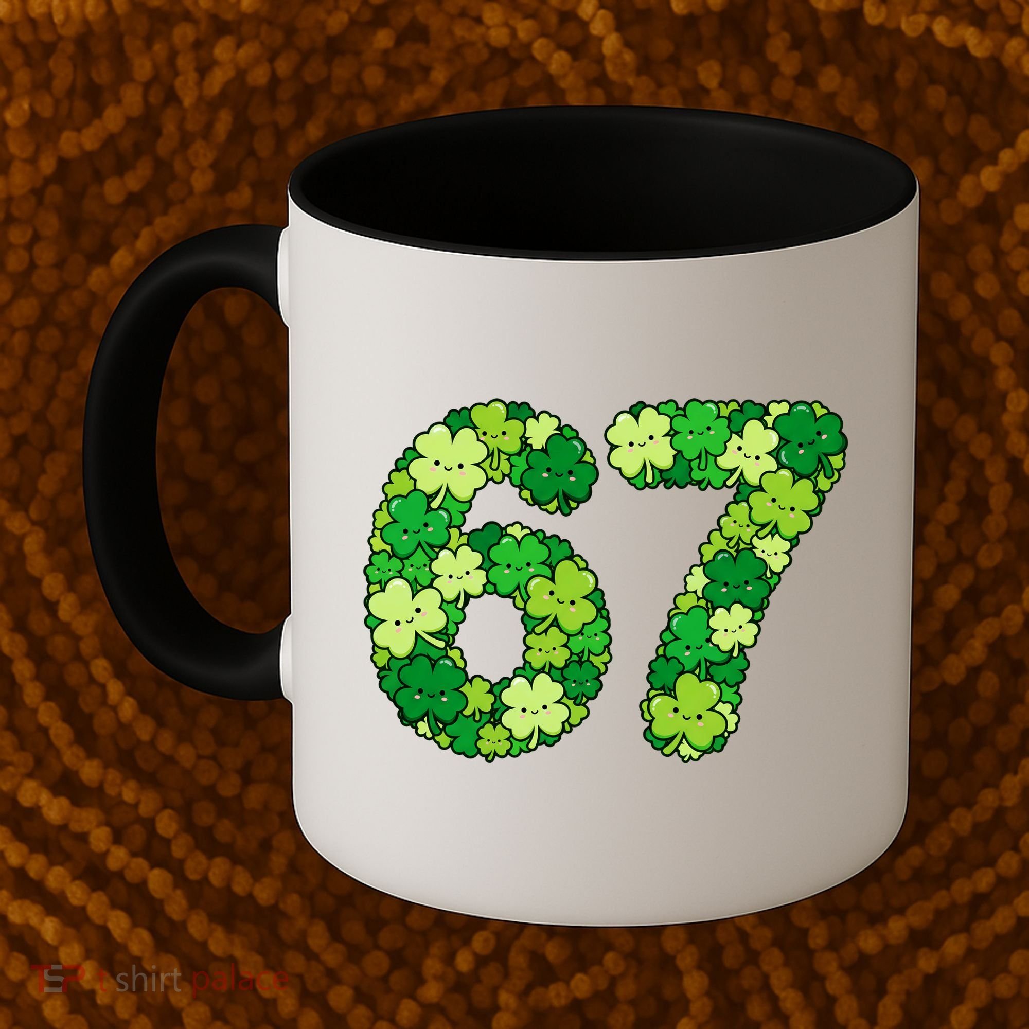 Funny Shamrock 67 St Patrick's Day 6-7 Meme Coffee Mug