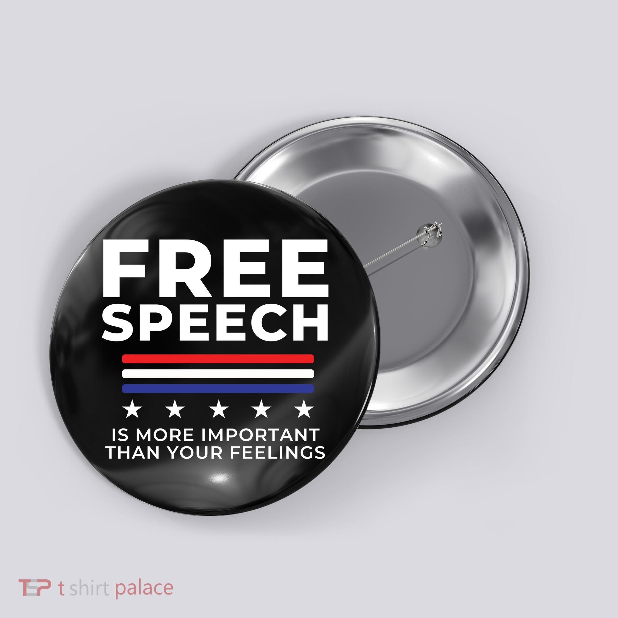 Free Speech Anti Cancel Culture Button