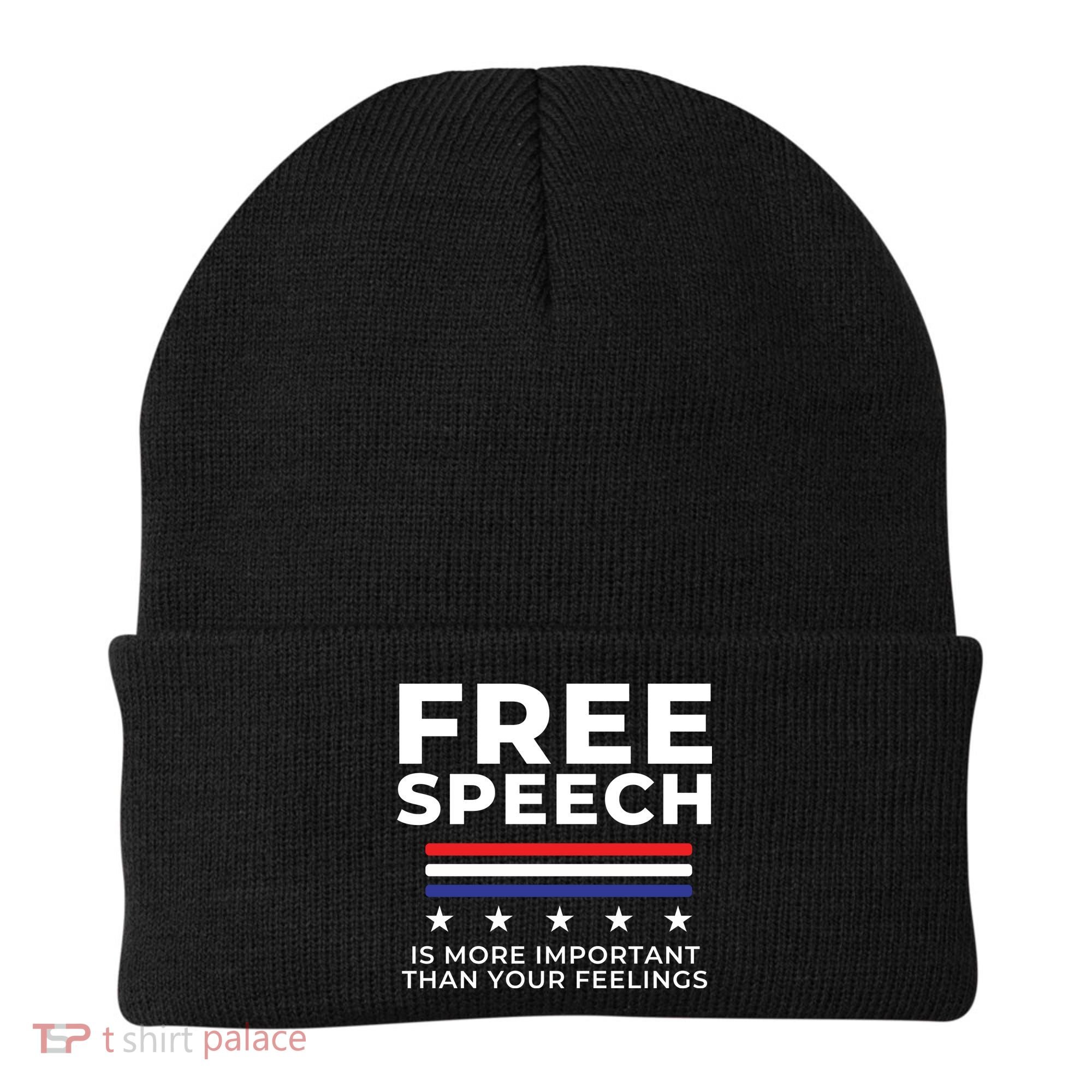 Free Speech Anti Cancel Culture Beanie
