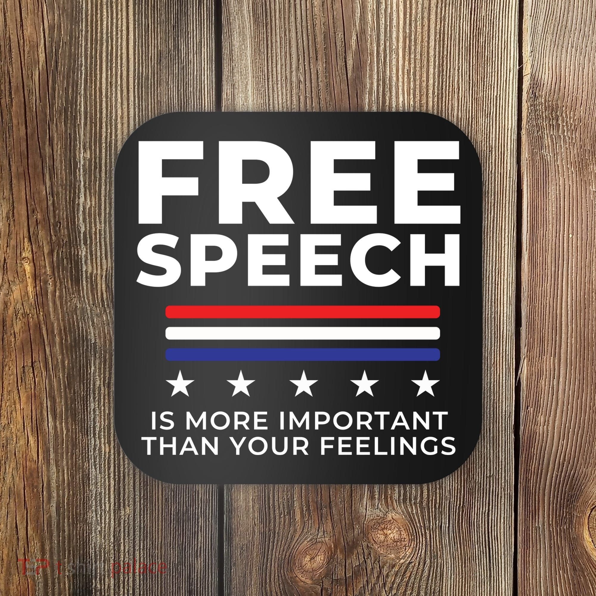 Free Speech Anti Cancel Culture Coaster