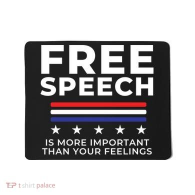 Free Speech Anti Cancel Culture Mousepad