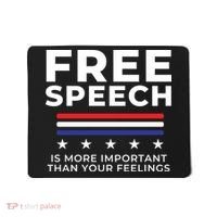 Free Speech Anti Cancel Culture Mousepad thumb 0