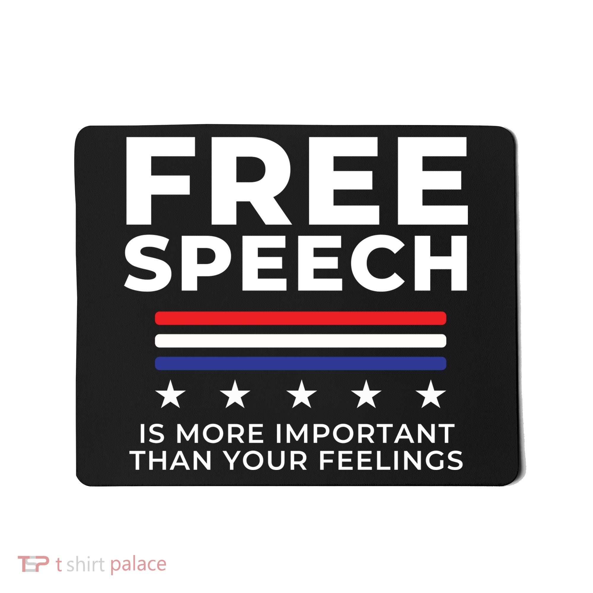 Free Speech Anti Cancel Culture Mousepad
