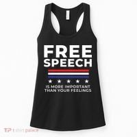 Free Speech Anti Cancel Culture Women's Tank Top thumb 0