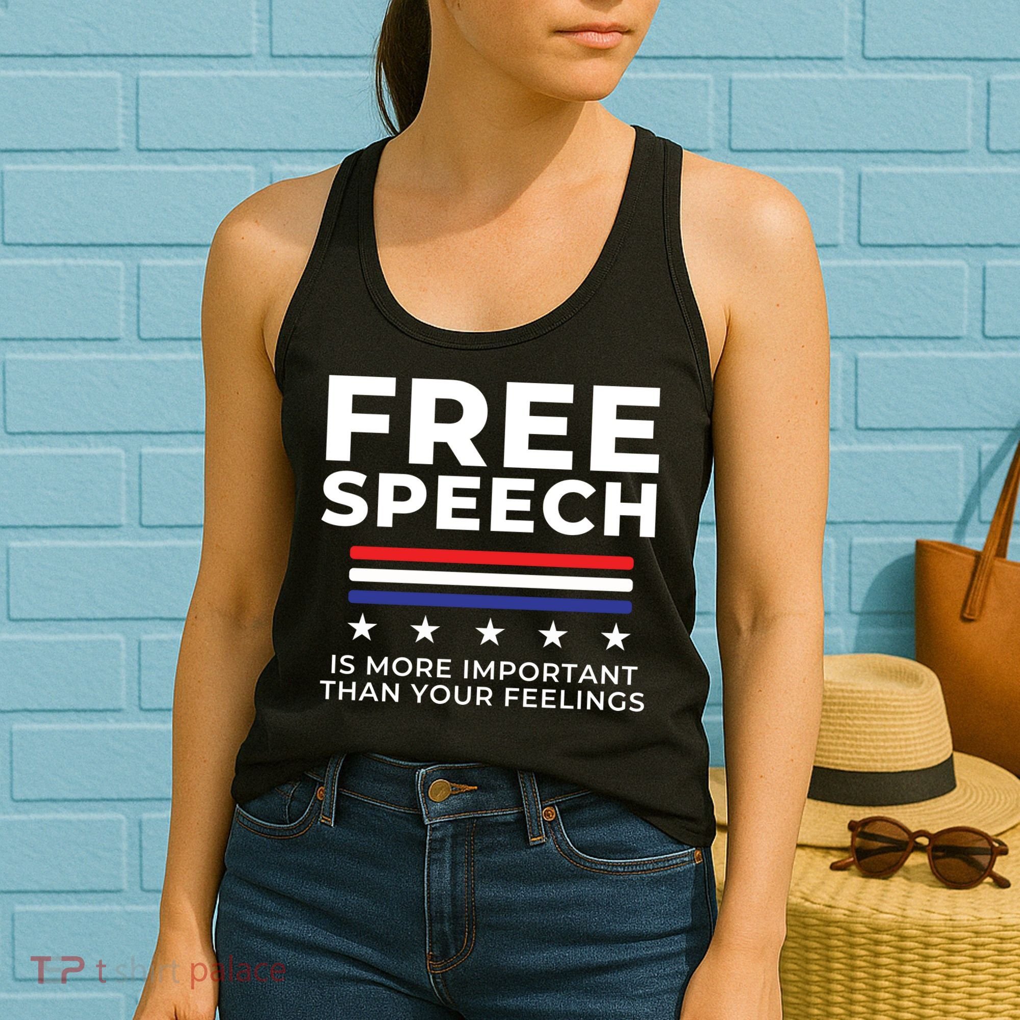 Free Speech Anti Cancel Culture Women's Tank Top