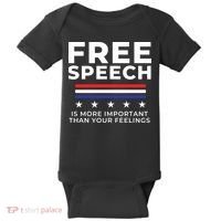 Free Speech Anti Cancel Culture Baby Bodysuit thumb 0