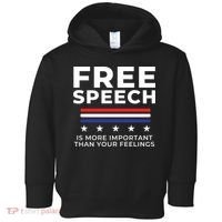 Free Speech Anti Cancel Culture Toddler Hoodie thumb 0