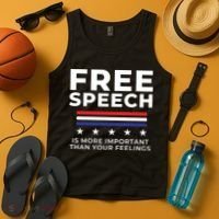 Free Speech Anti Cancel Culture Tank Top thumb 4