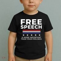Free Speech Anti Cancel Culture Toddler T-Shirt thumb 2
