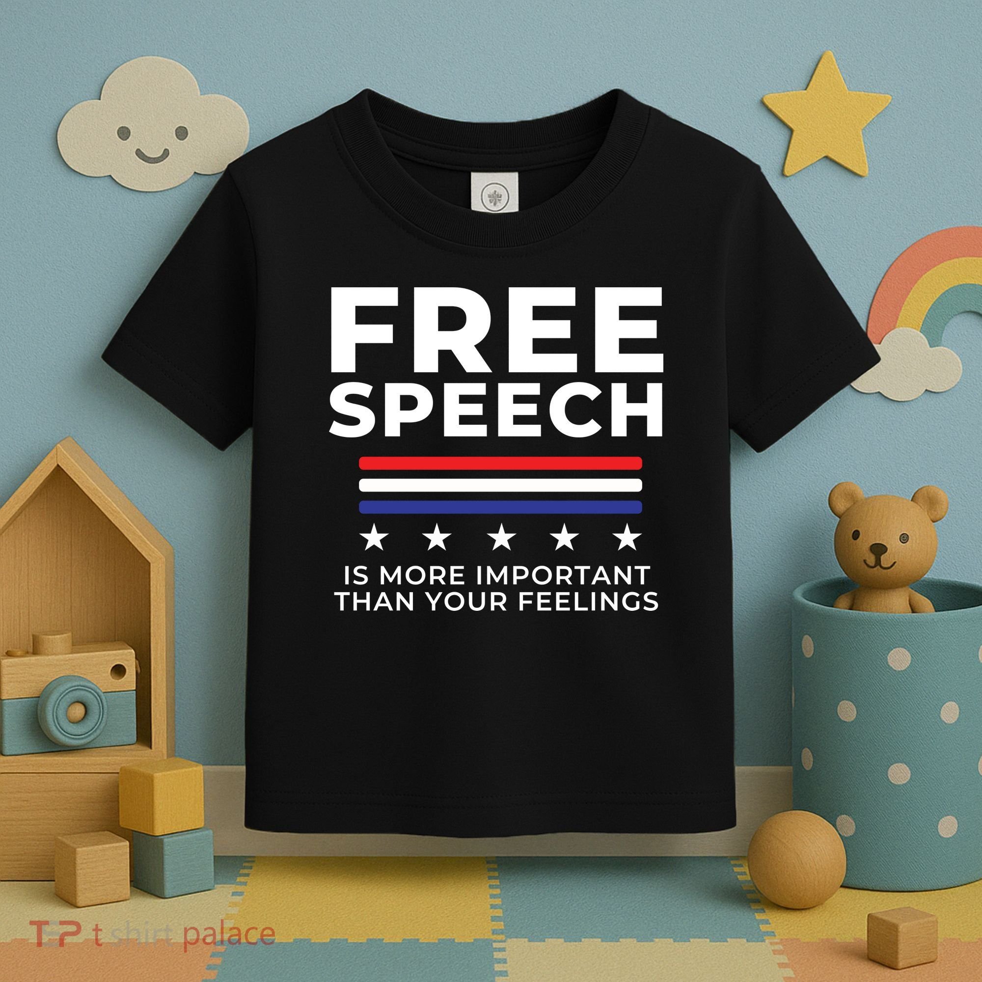 Free Speech Anti Cancel Culture Toddler T-Shirt