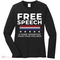 Free Speech Anti Cancel Culture Women's Long Sleeve Shirt thumb 0