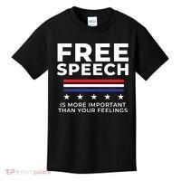 Free Speech Anti Cancel Culture Kids T-Shirt thumb 0