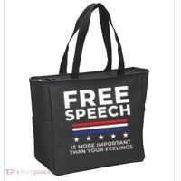 Free Speech Anti Cancel Culture Tote Bag thumb 2