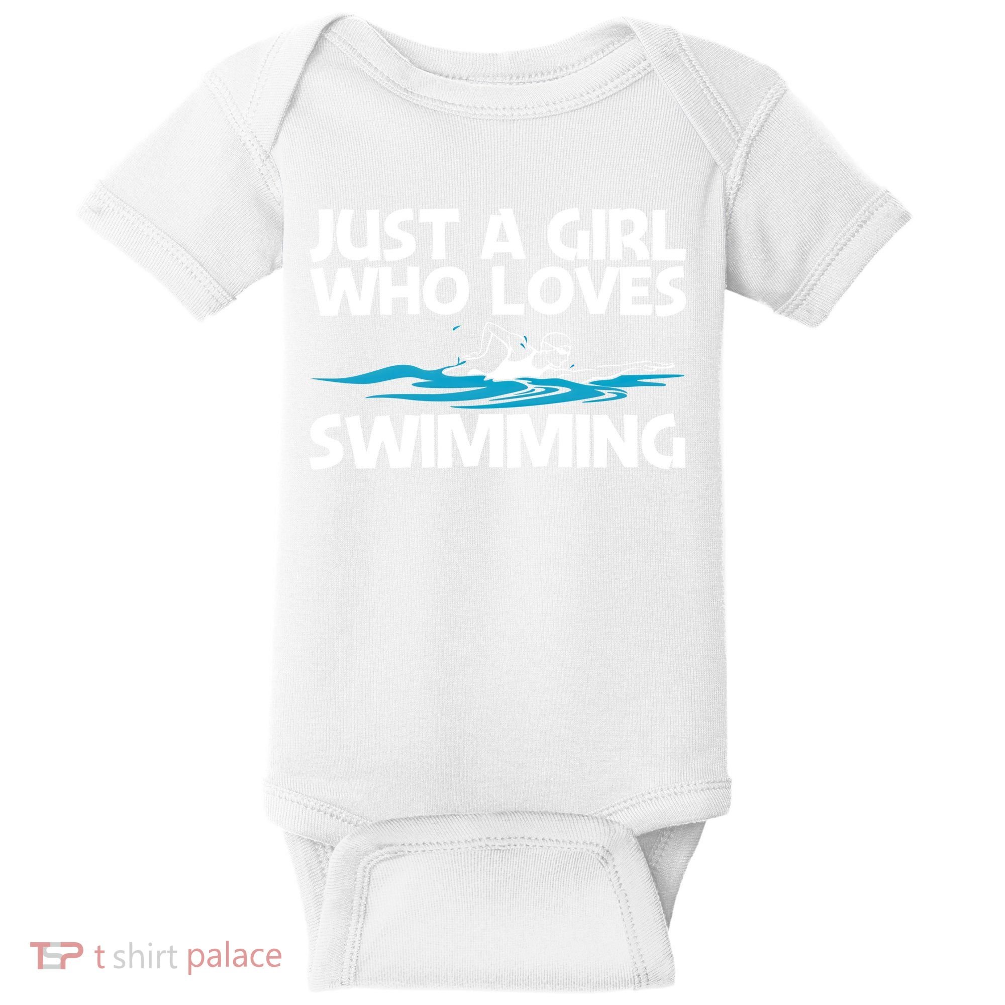 Funny Swimming Art Mom Swim Swimming Sport Swimmer Meaningful Gift Baby Bodysuit