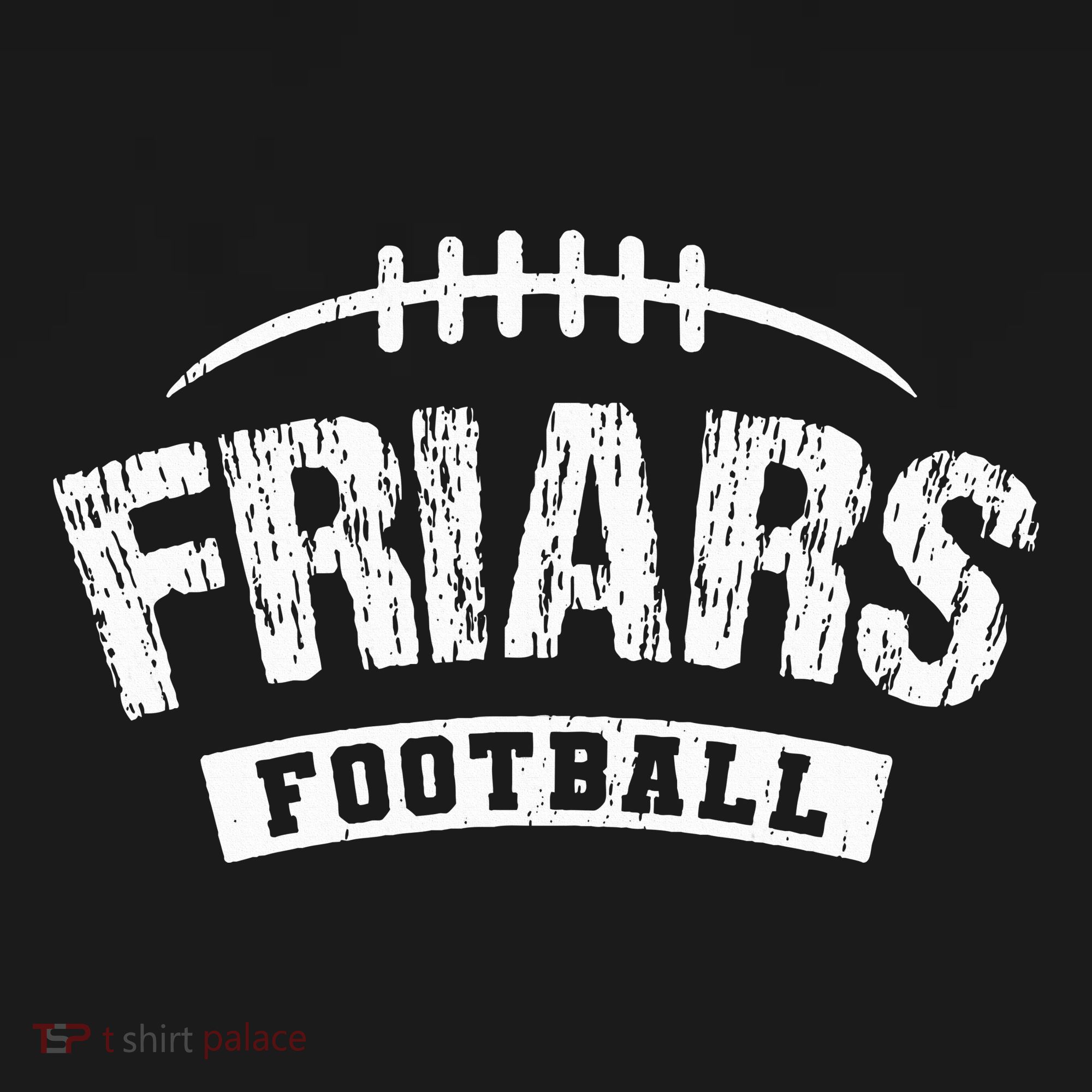 Friars Saint Anthony Football Distressed Hs Long Sleeve Shirt