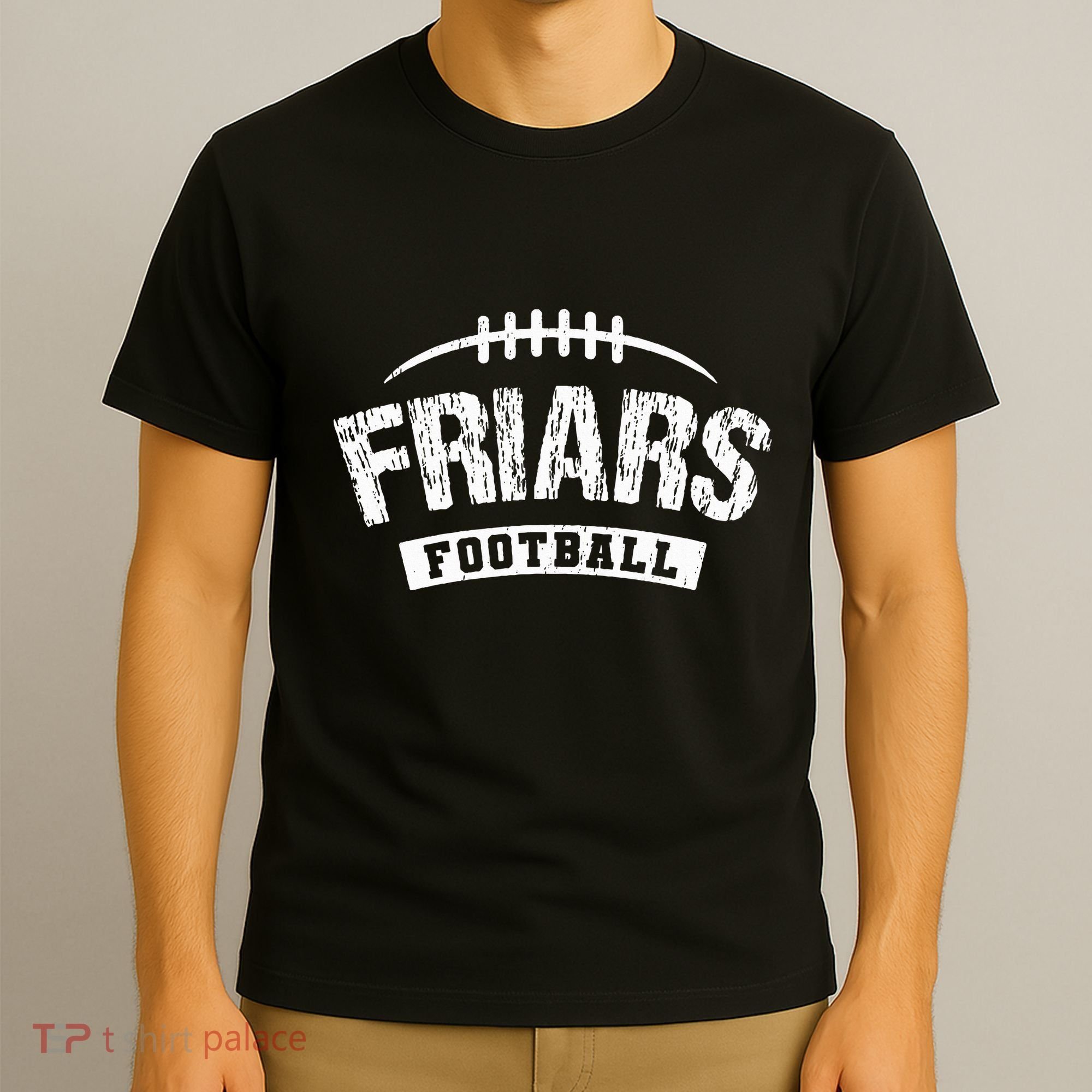 Friars Saint Anthony Football Distressed Hs T-Shirt