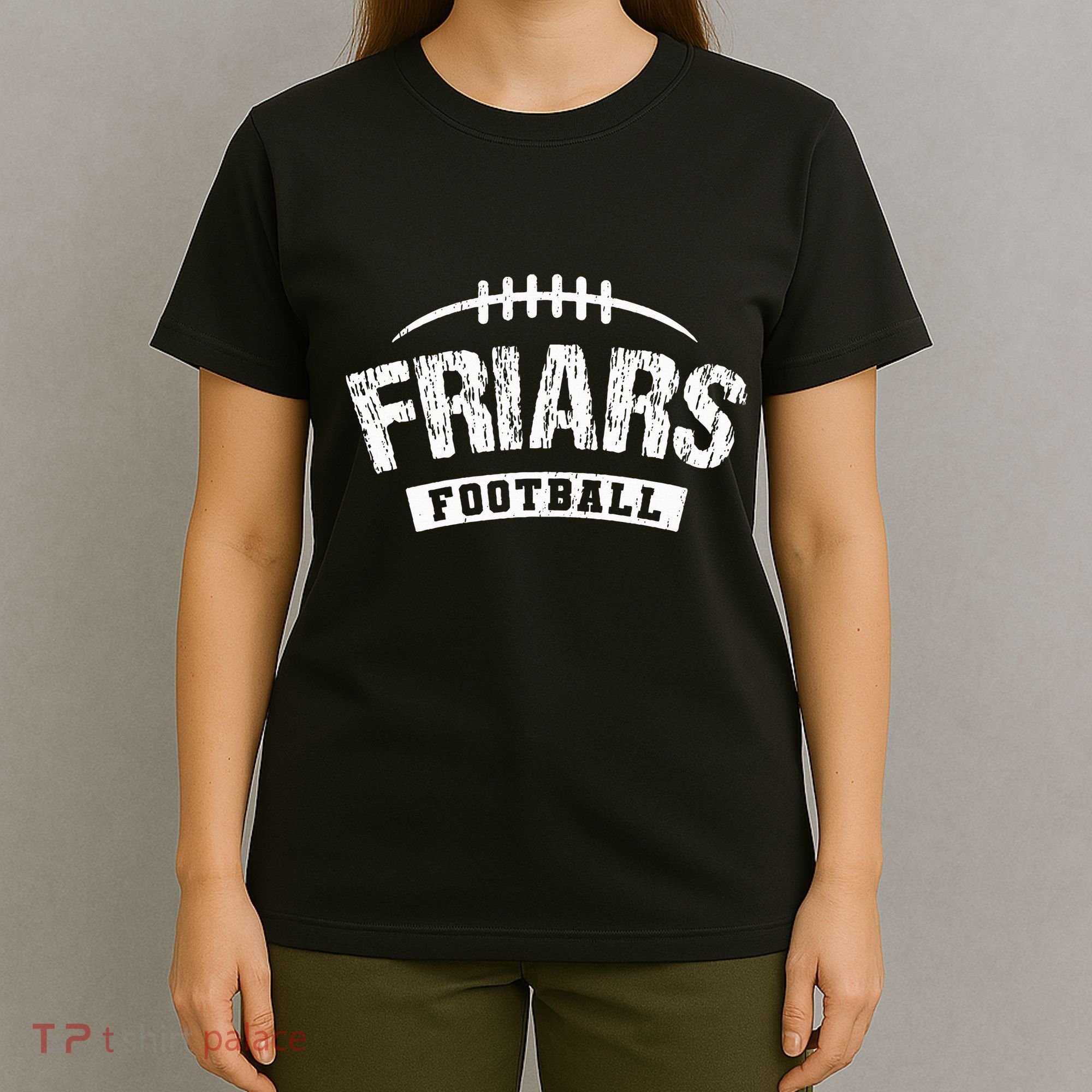 Friars Saint Anthony Football Distressed Hs T-Shirt