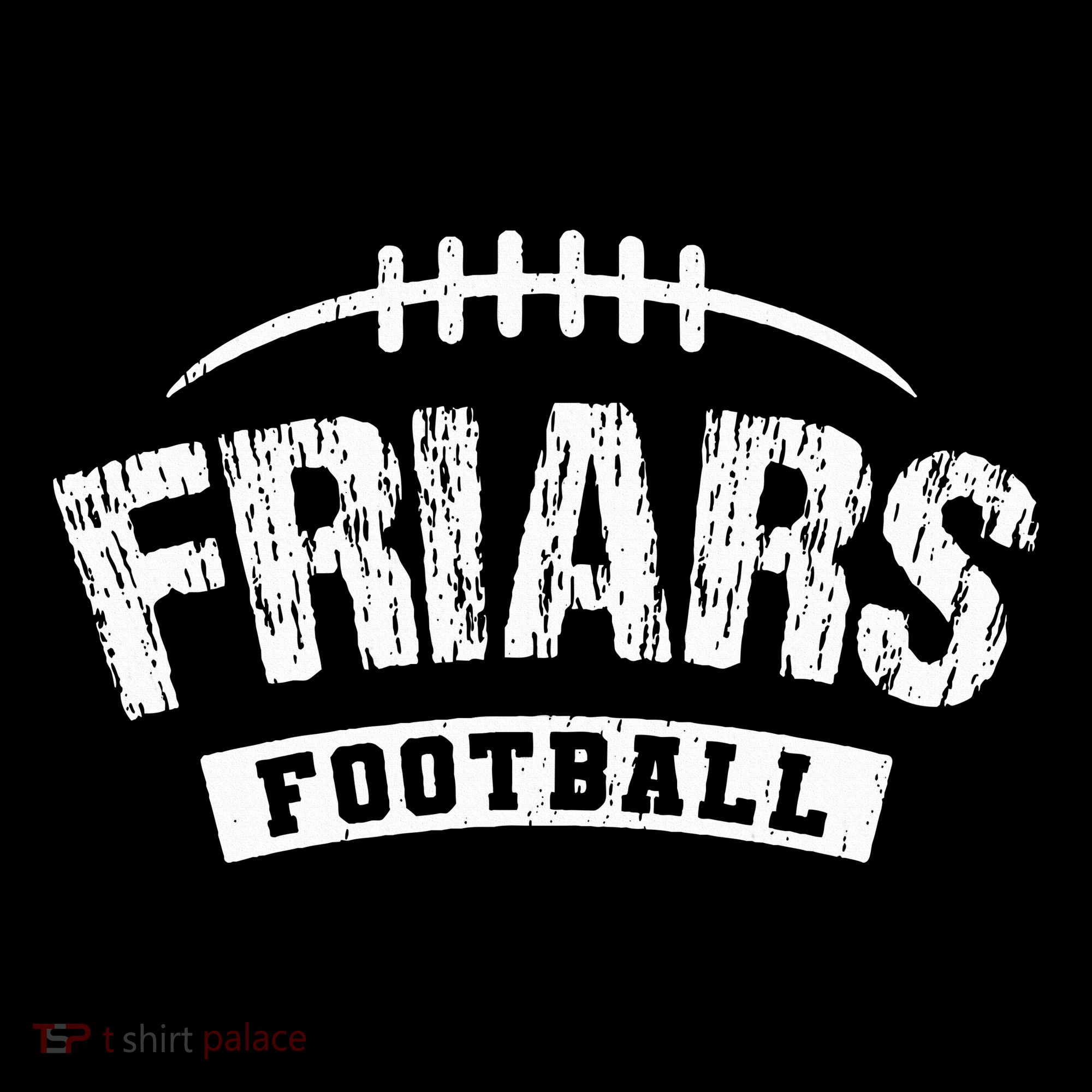 Friars Saint Anthony Football Distressed Hs Button