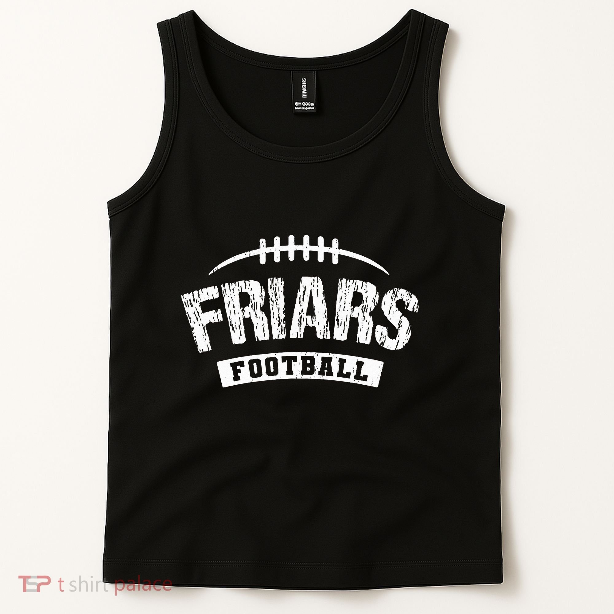 Friars Saint Anthony Football Distressed Hs Tank Top